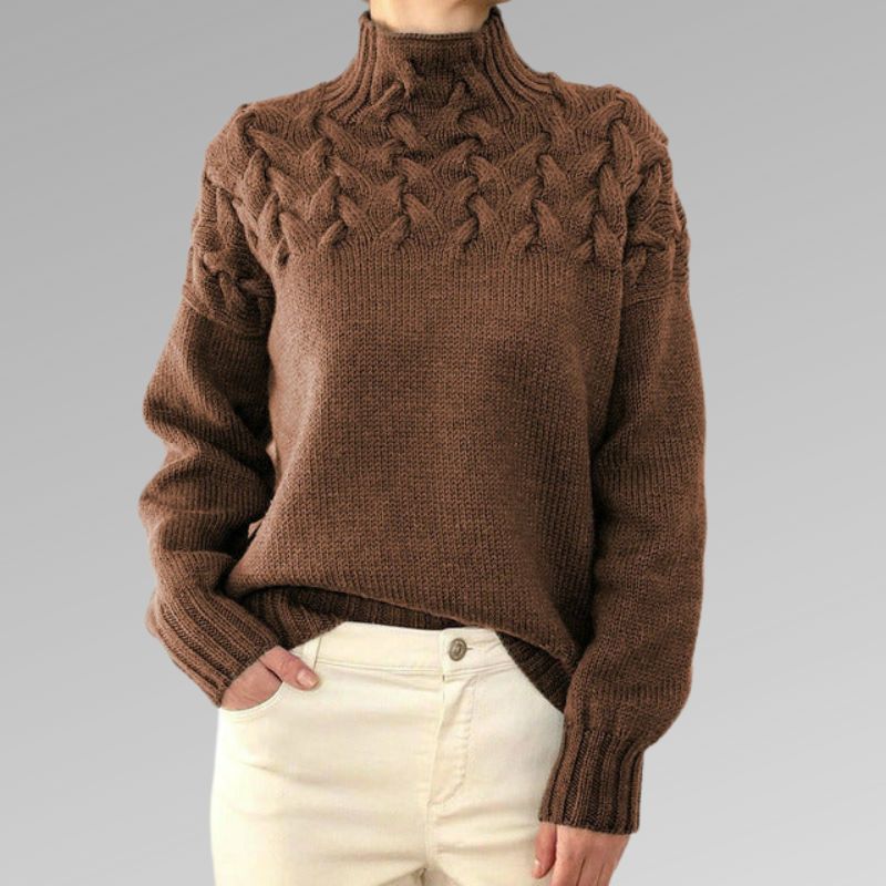 Pull Col Montant Chaud