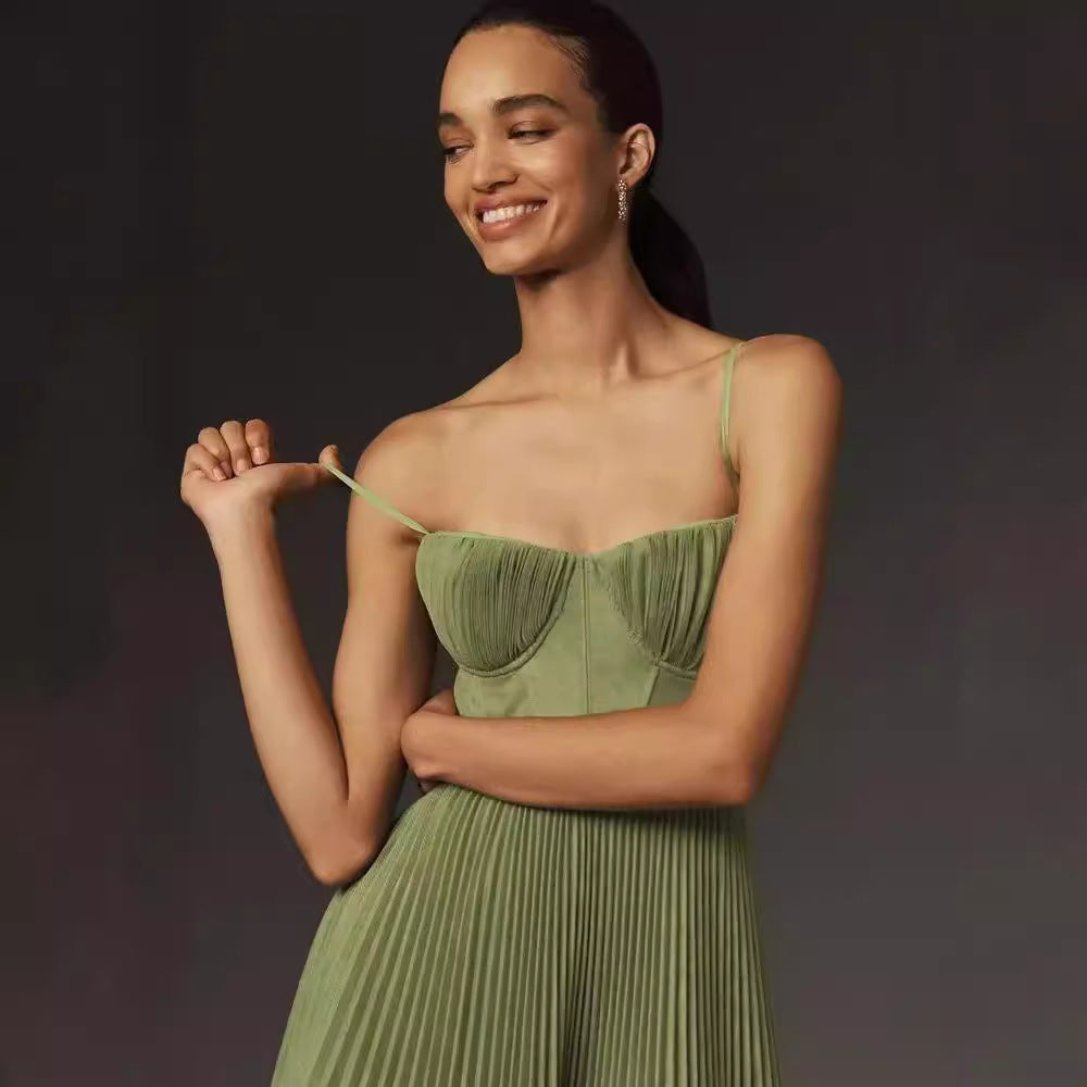 Robe Maxi Soie Glacée
