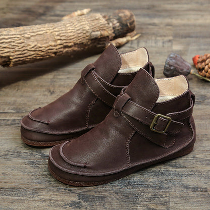 Bottines Lacets Vintage