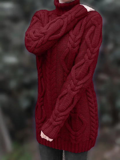 Pull Robe Col Roulé