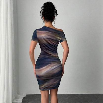 Robe Tie-Dye Violet