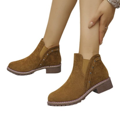 Bottes Courtes Rétro Givrées