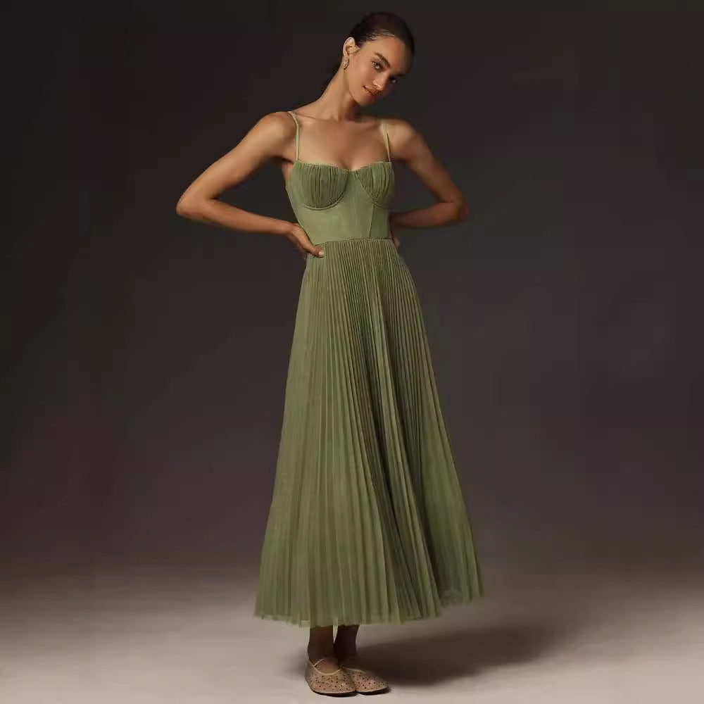 Robe Maxi Soie Glacée