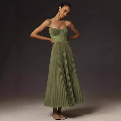 Robe Maxi Soie Glacée