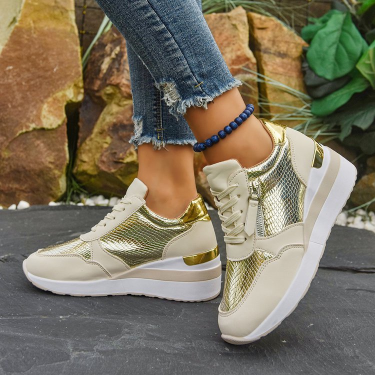 Baskets Semelle Compensée Casual