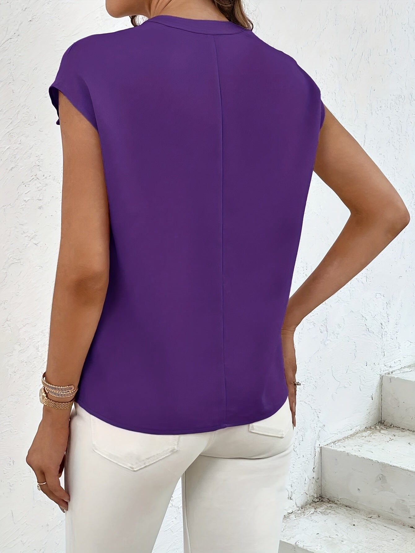 Chemise Été Manches Courtes Poches