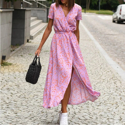 Robe fluide à coupe flatteuse