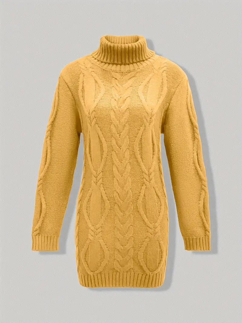 Pull Robe Col Roulé