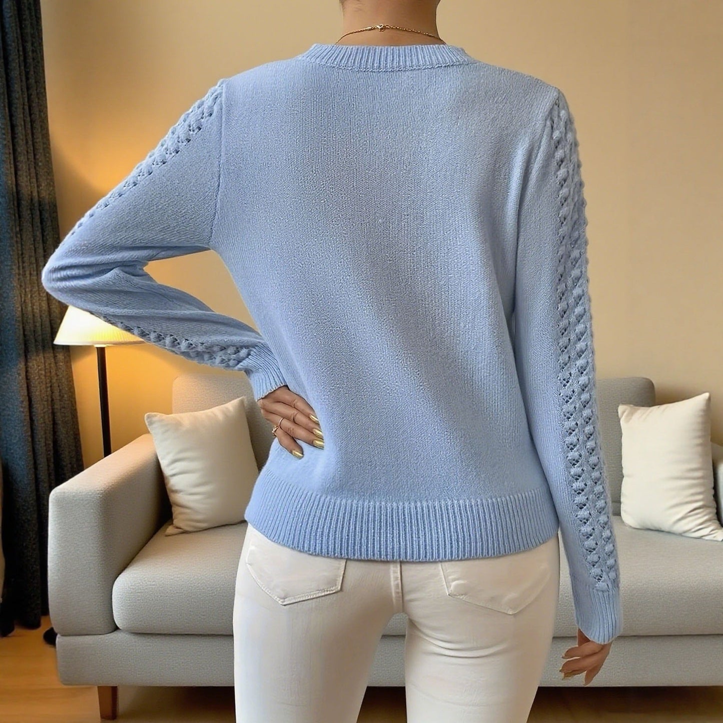 Pull Tricoté Ajouré