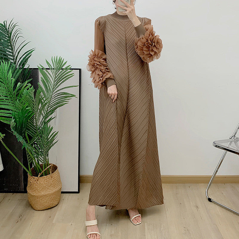 Robe Plissée Élégante