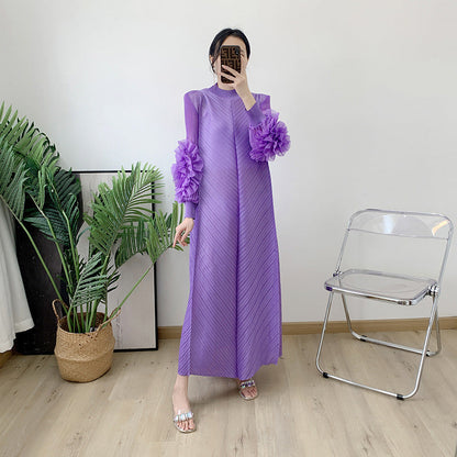 Robe Plissée Élégante