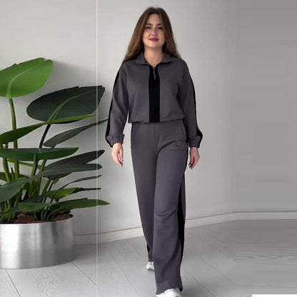 Ensemble Casual Contrast Chic