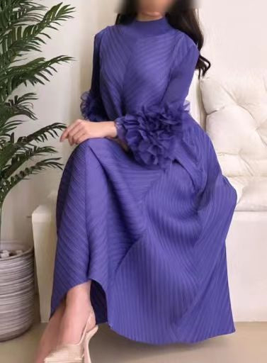 Robe Plissée Élégante