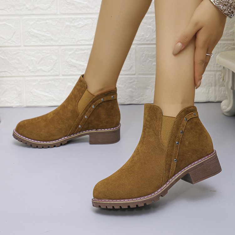 Bottes Courtes Rétro Givrées