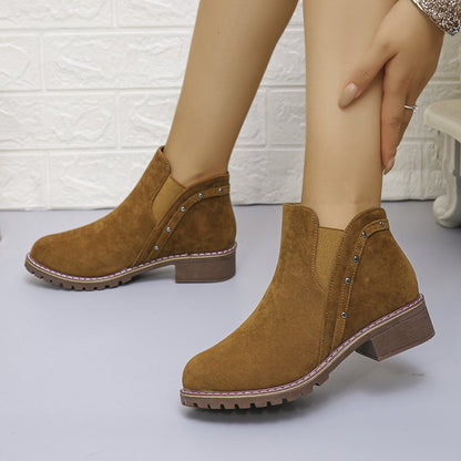 Bottes Courtes Rétro Givrées