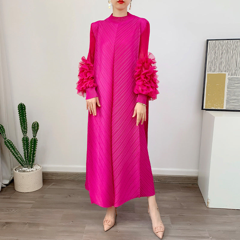Robe Plissée Élégante