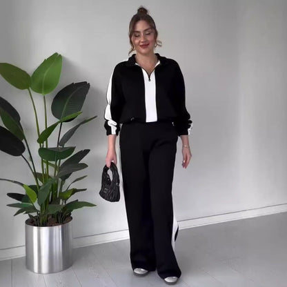 Ensemble Casual Contrast Chic