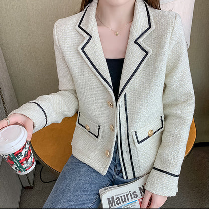 Veste Courte à Coupe Droite