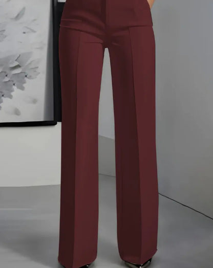 Pantalon Minimaliste Polyester