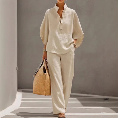 Ensemble Lin Été Femme