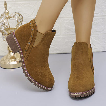 Bottes Courtes Rétro Givrées