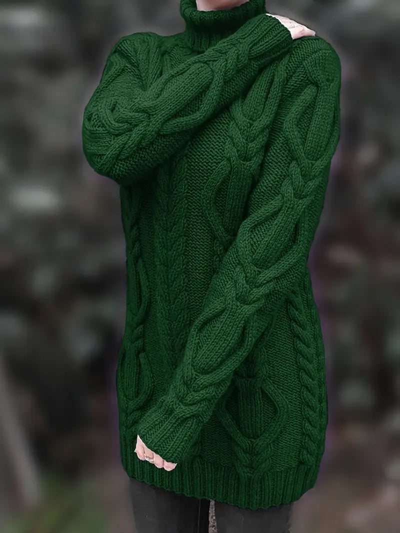 Pull Robe Col Roulé