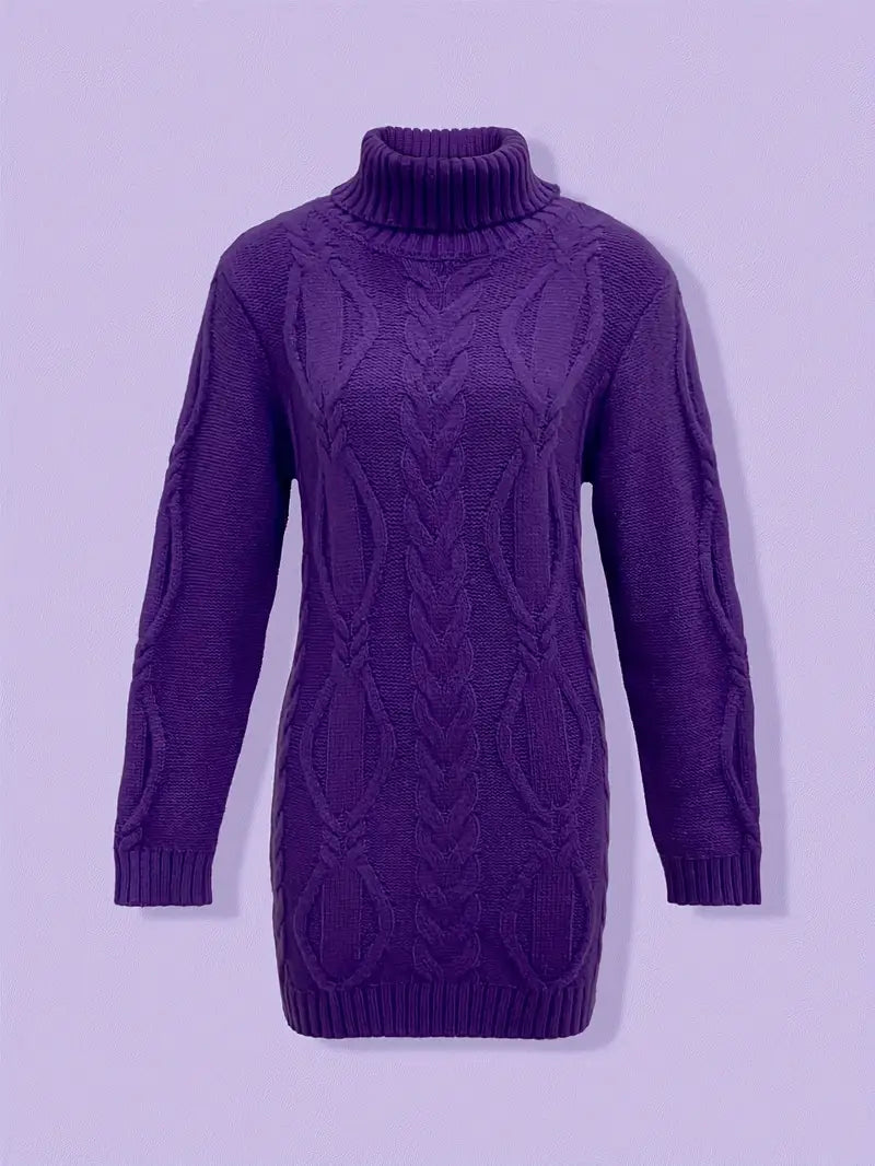 Pull Robe Col Roulé