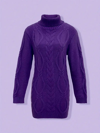 Pull Robe Col Roulé