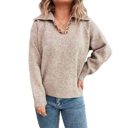 Pull Col V Maille