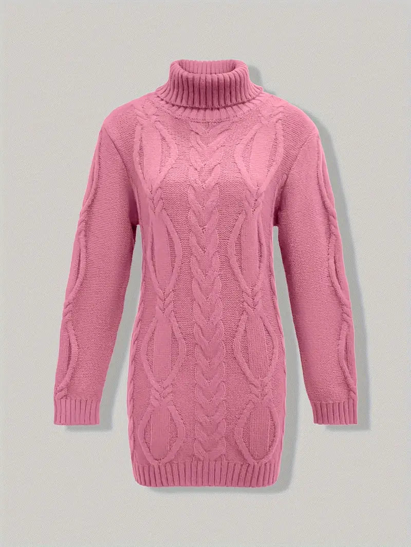 Pull Robe Col Roulé