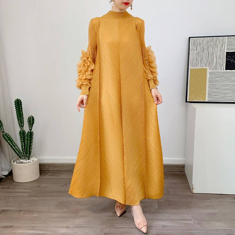 Robe Plissée Élégante