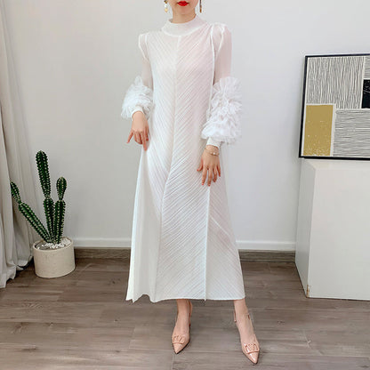 Robe Plissée Élégante