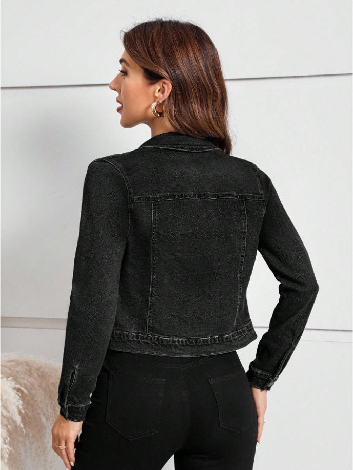Veste Jean Courte