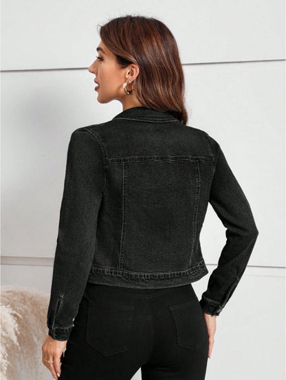 Veste Jean Courte