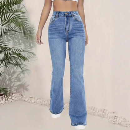 Jean Bootcut Taille Haute Liftant