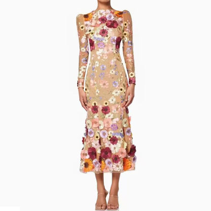 Robe Sirène Florale