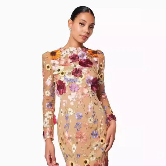 Robe Sirène Florale