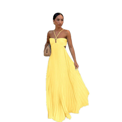 Robe Maxi Bustier Évasée