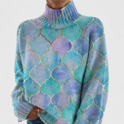 Pull Col Montant Maille Urbaine