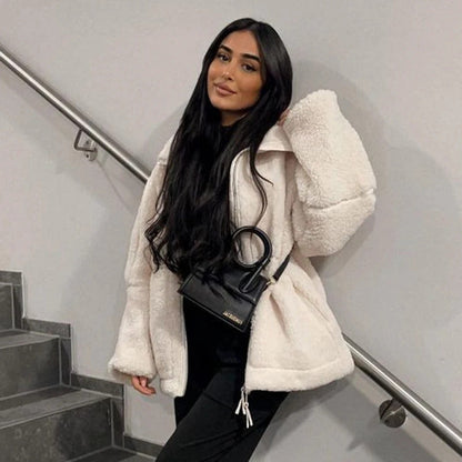 Veste Sherpa Zippée