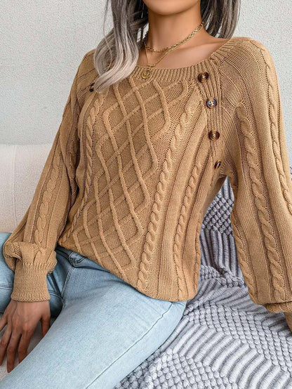Pull En Maille Torsadée