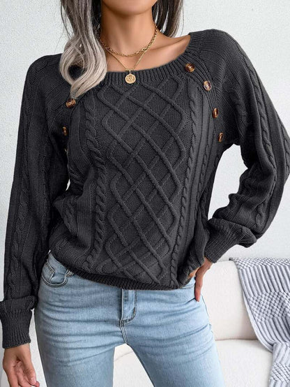 Pull En Maille Torsadée