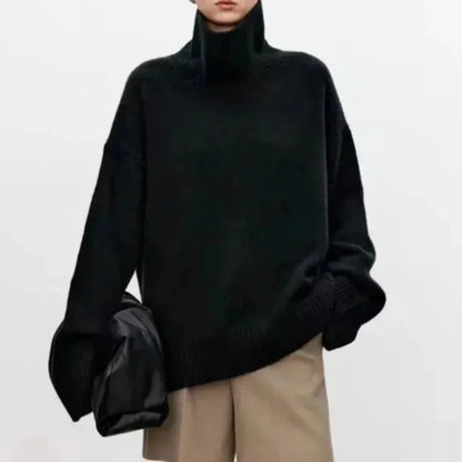 Cachemire Col Montant Luxe
