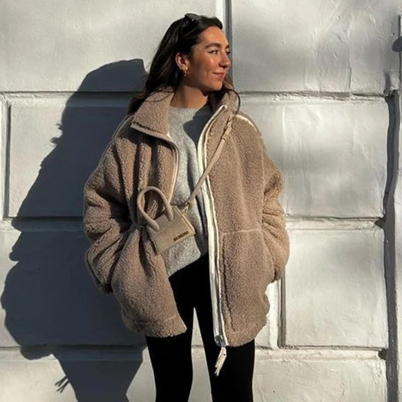 Veste Sherpa Zippée