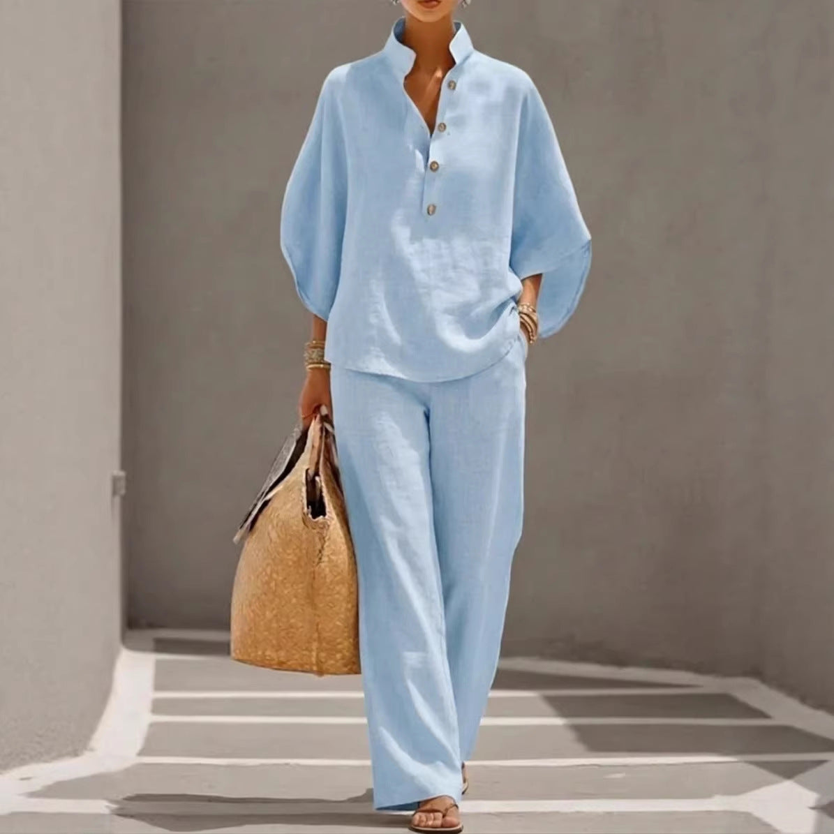 Ensemble Lin Été Femme
