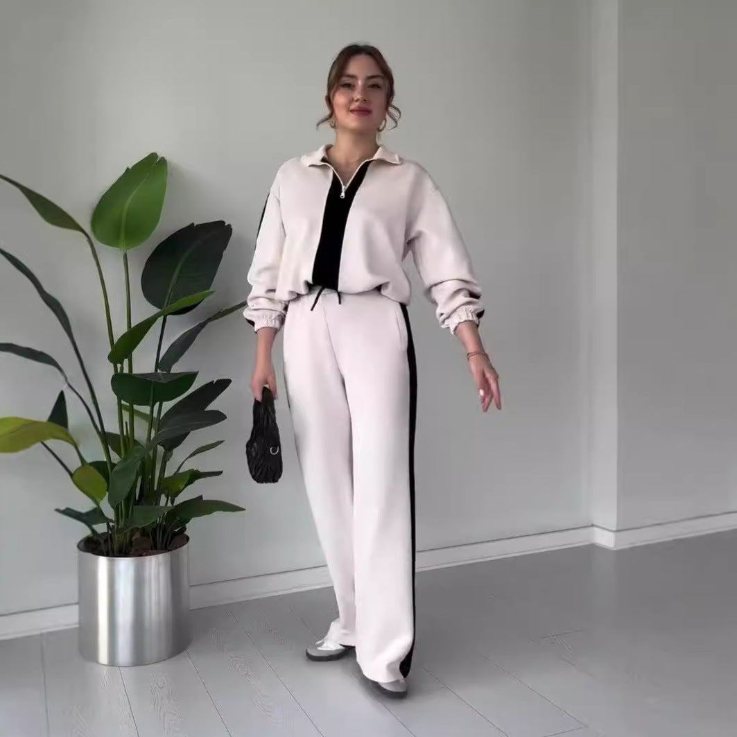 Ensemble Casual Contrast Chic