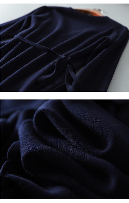 Robe Maille Col V