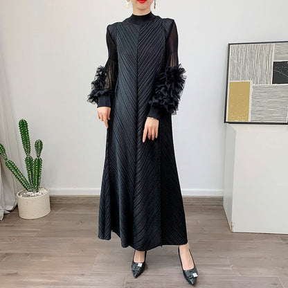 Robe Plissée Élégante