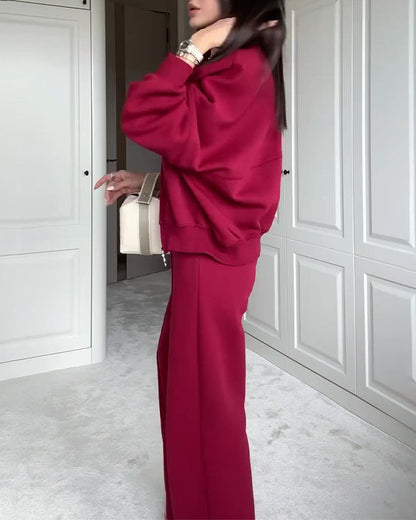 Ensemble Pull & Pantalon Zippé