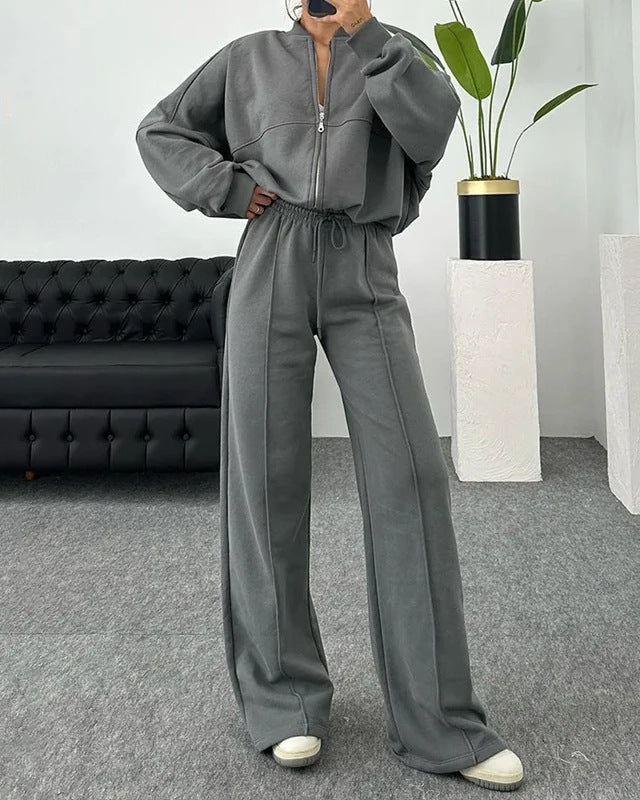 Ensemble Pull & Pantalon Zippé
